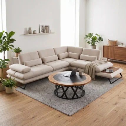 Γωνιακός Καναπές Ermes 10352