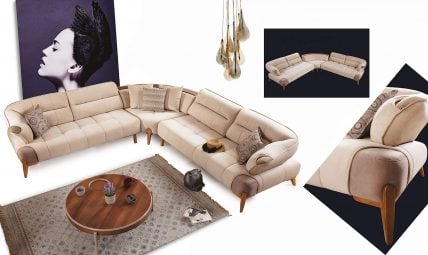 Γωνιακός Καναπές Sofo Corner 10360 Γωνιακός Καναπές Sofo Corner 10360