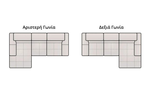 Γωνιακός Καναπές Κρεβάτι Felix 10377