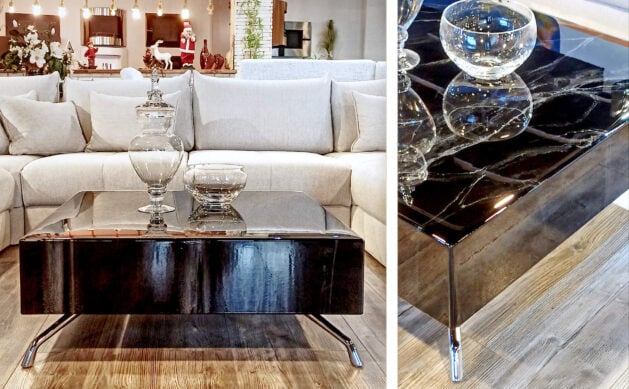 Luxury Τραπεζάκι Σαλονιού Bedrock 14265