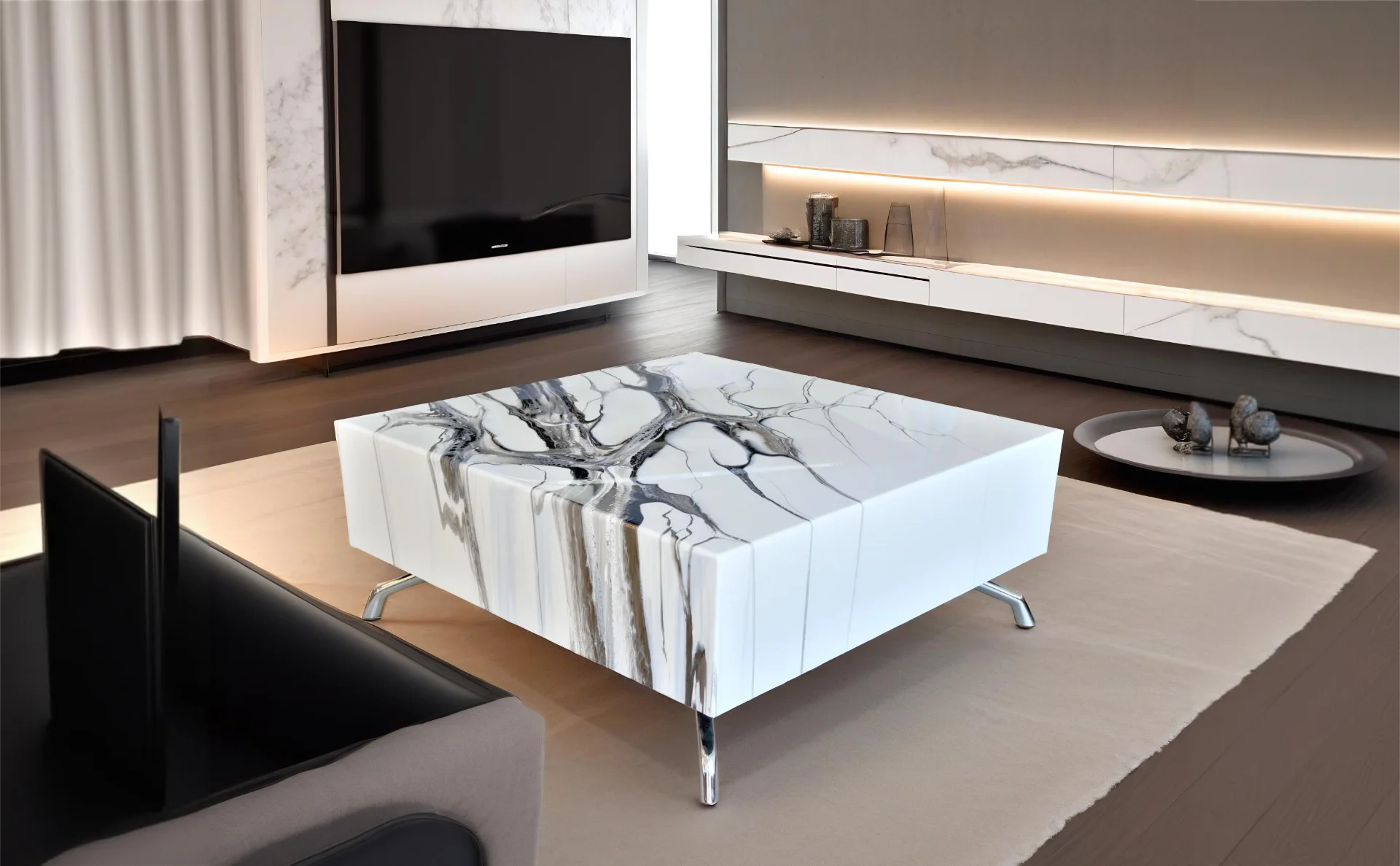 Luxury Τραπεζάκι Σαλονιού Bedrock 14265 Luxury Τραπεζάκι Σαλονιού Bedrock 14265