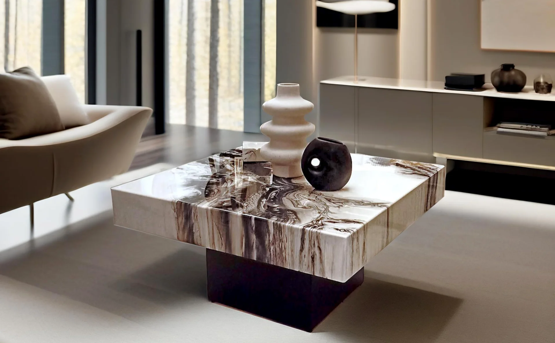 Luxury Τραπεζάκι Σαλονιού Quad 14267 Luxury Τραπεζάκι Σαλονιού Quad 14267
