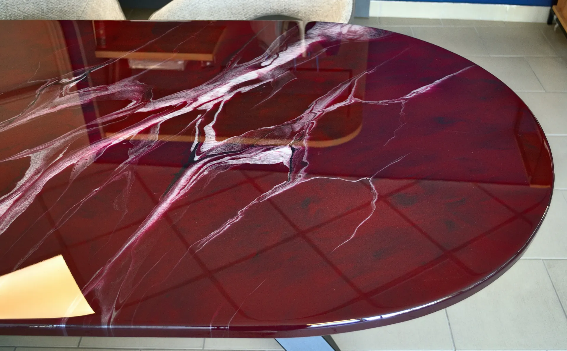 Luxury Τραπεζαρία Crimson Oval 18199 Luxury Τραπεζαρία Crimson Oval 18199