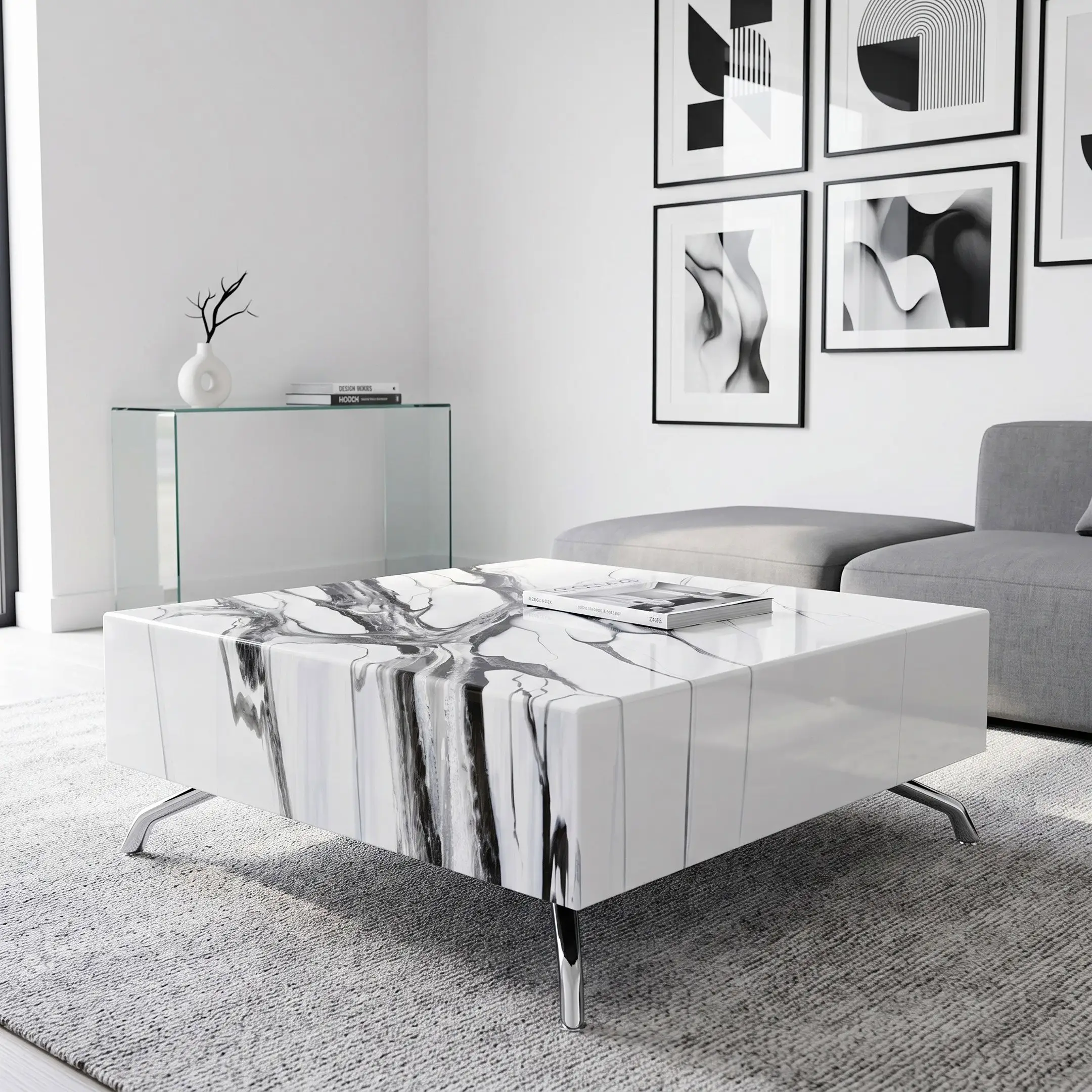 Luxury Τραπεζάκι Σαλονιού Bedrock 14265 Luxury Τραπεζάκι Σαλονιού Bedrock 14265