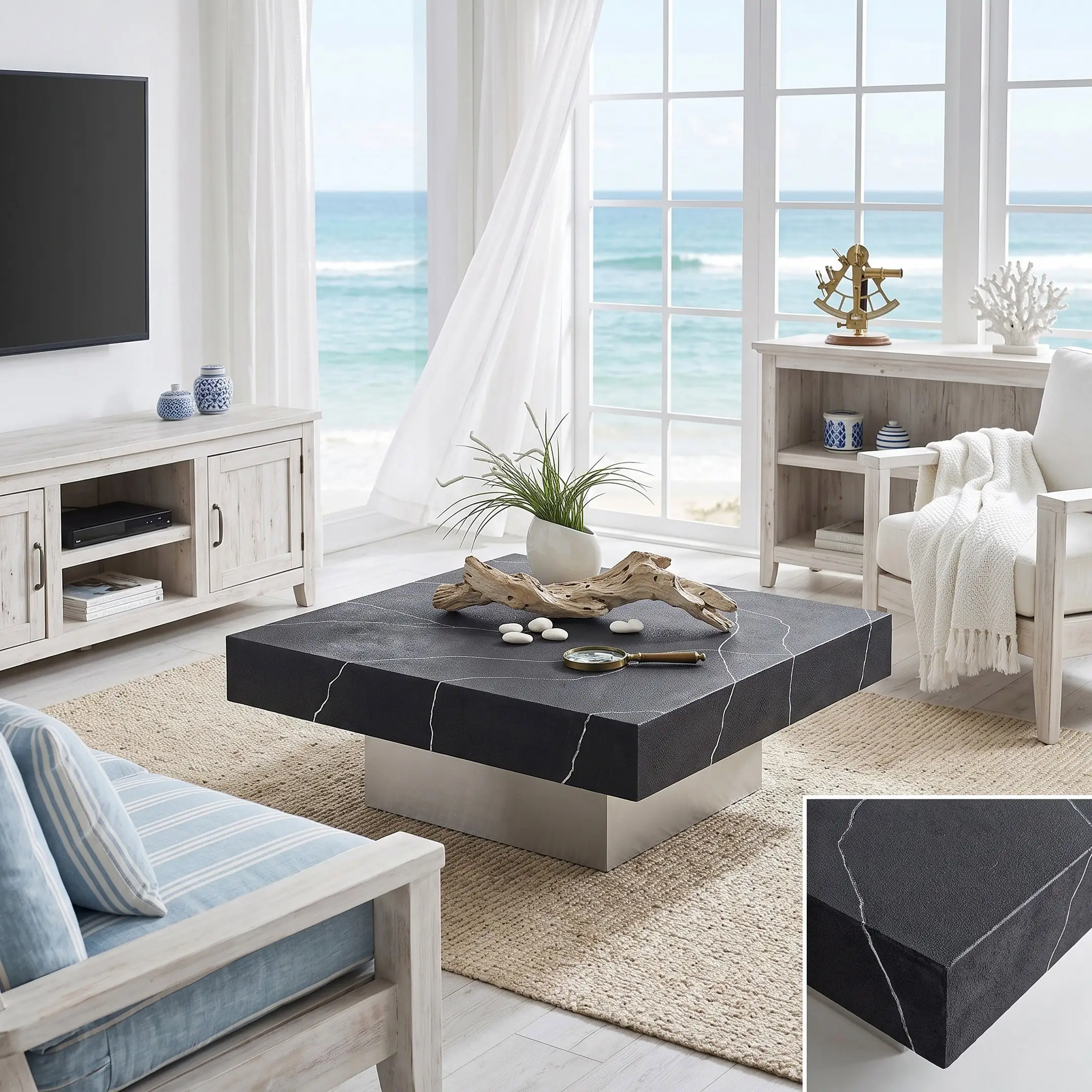Luxury Τραπεζάκι Σαλονιού Stone 14270 Luxury Τραπεζάκι Σαλονιού Stone 14270
